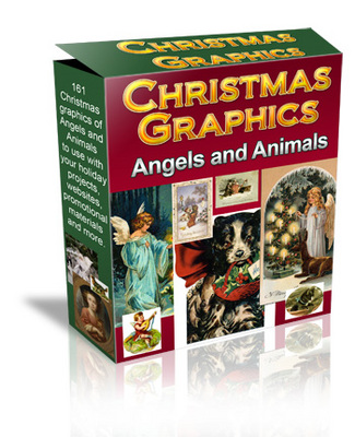 Product picture Christmas Angels and Animals Graphics